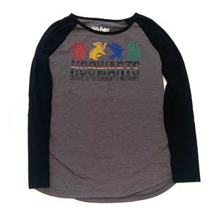 Harry Potter Hogwarts Long Sleeved Tee